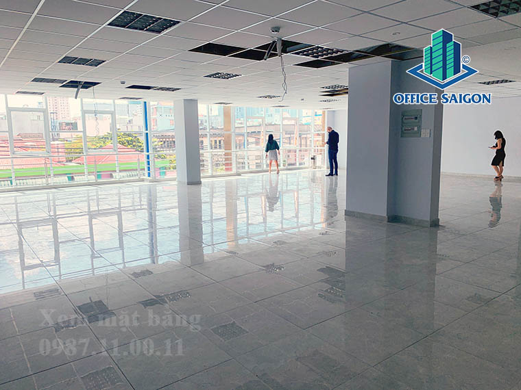Diện tích 158m2 tại tầng 2 văn phòng cho thuê Victory House building quận Bình Thạnh
