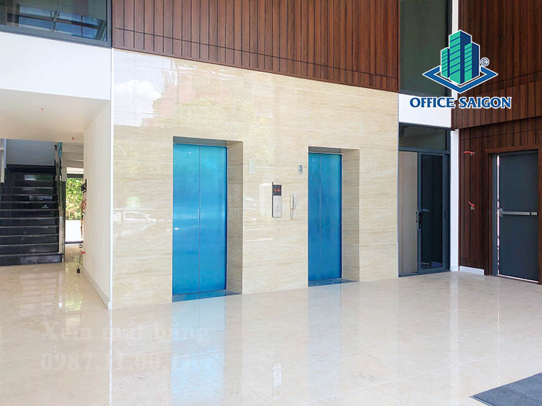 hệ thống thang máy tại tòa nhà văn phòng cho thuê MG building NKKN quận 3