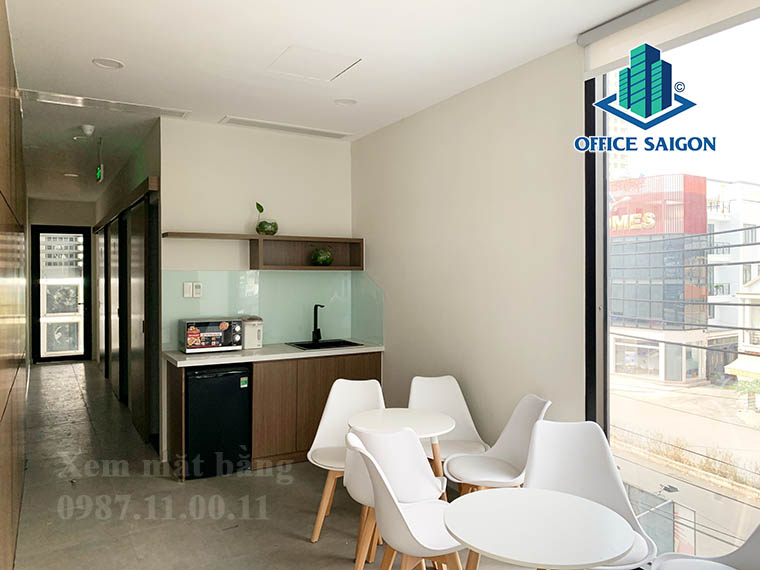 Khu vực chung tại văn phòng cho thuê Rubicon building quận 2