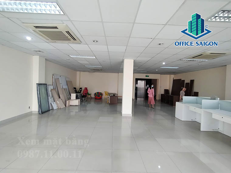 Mặt bằng 127m2 tại văn phòng cho thuê MINK building quận Tân Bình