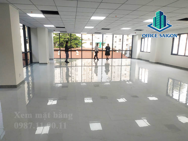 Mặt bằng view đẹp tại tầng 2 văn phòng cho thuê TSA LQĐ building quận Phú Nhuận