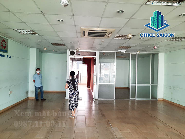 Mặt bằng 96m2 giá tốt tại tầng 5 văn phòng cho thuê Biển Đông building quận 4