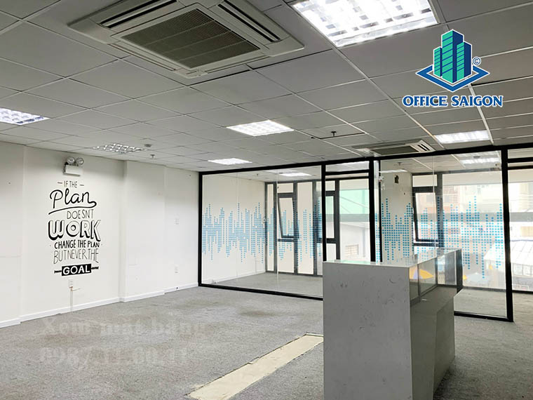 Mặt bằng tại tầng 3 văn phòng cho thuê Richhome building quận 3