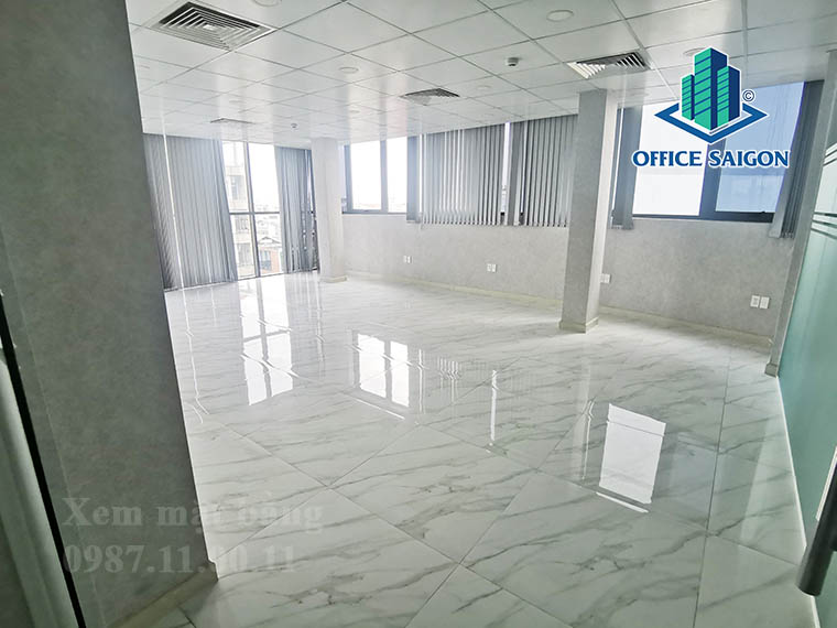 Mặt bằng 95m2 giá tốt tại tầng 5 văn phòng cho thuê Kappel Land 2 building quận Tân Bình