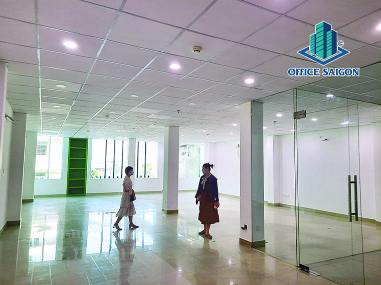 Mặt bằng 155m2 giá tốt tại tầng 1 văn phòng cho thuê Halo NTT building quận Bình Thạnh