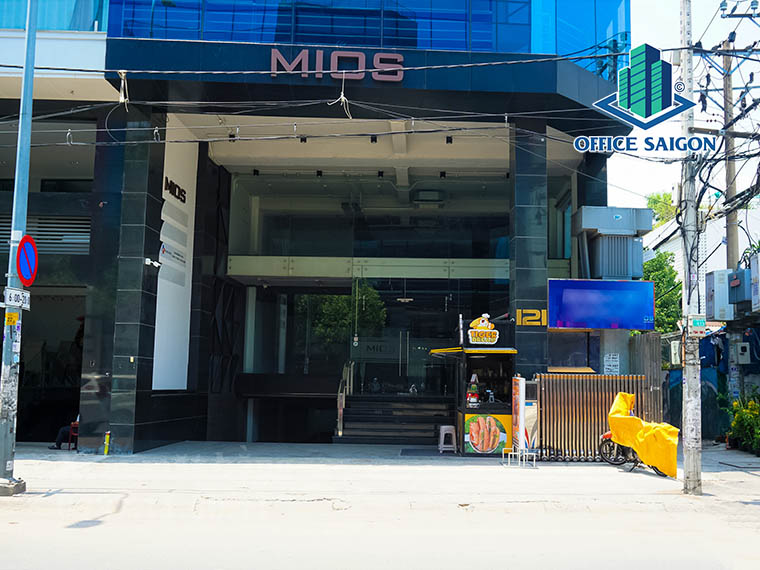 Mặt tiền văn phòng cho thuê Mios building quận Bình Thạnh