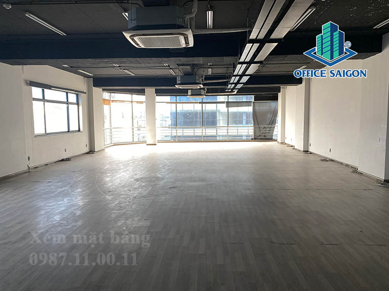 Mặt bằng 213m2 tại tầng 7 văn phòng cho thuê Mios building quận Bình Thạnh