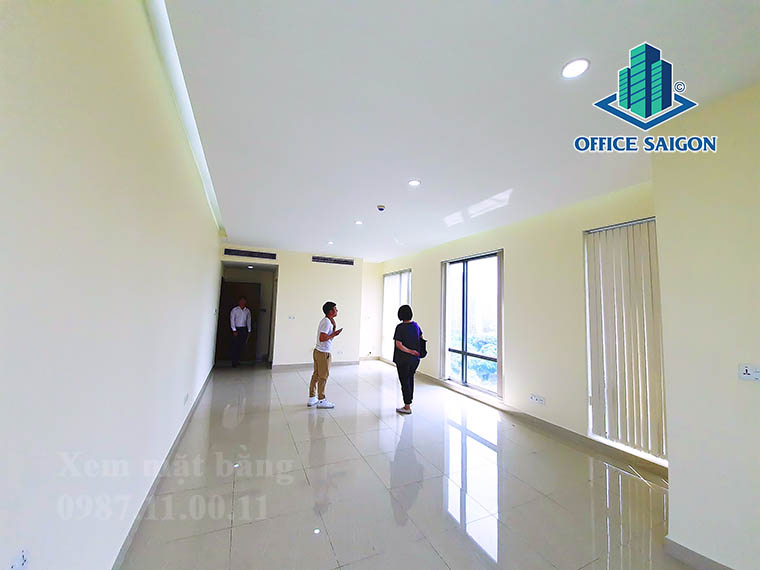 Mặt bằng 45m2 tại tầng 10 văn phòng cho thuê Golden King building quận 7