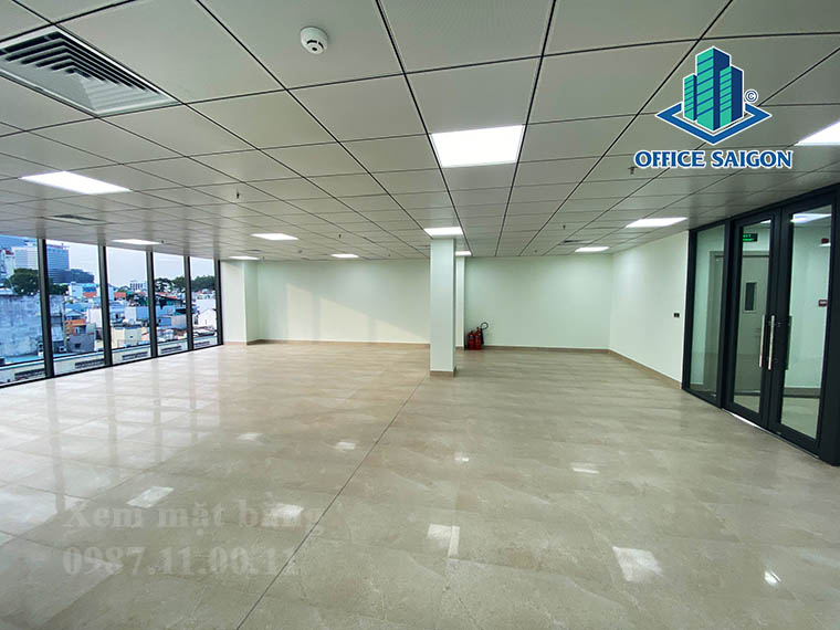 Mặt bằng 245m2 giá tốt tại tầng 5 văn phòng cho thuê PLS building quận 3