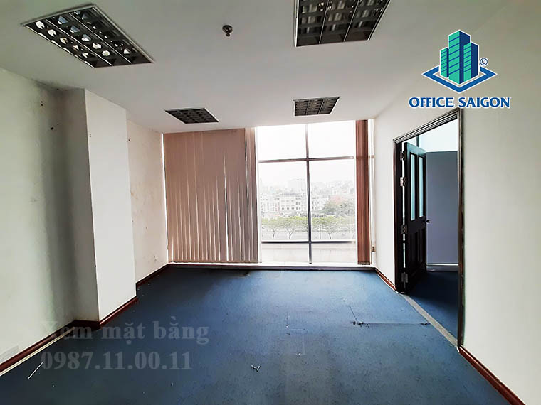 Mặt bằng trống tại tầng 5 văn phòng cho thuê Falcon T&T building quận 4