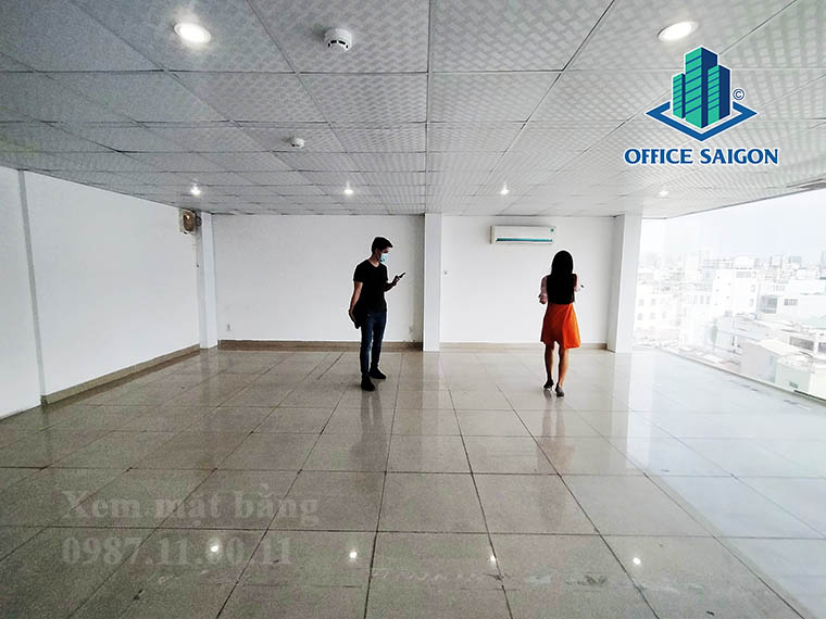 Mặt bằng view đẹp tại Mặt bằng 66m2 trước tại tầng 6 văn phòng cho thuê We building quận Phú Nhuận