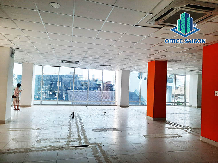 Mặt bằng 200m2 trống tại tầng 3 văn phòng cho thuê Huy Hoàng Tower quận 5