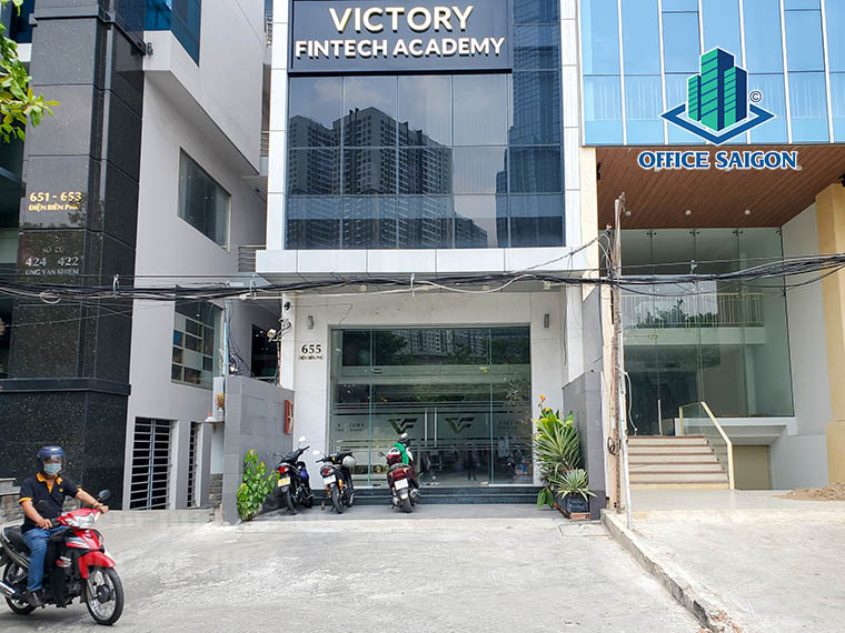 Mặt tiền văn phòng cho thuê Victory building quận Bình Thạnh