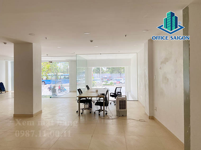 Mặt bằng 110m2 tại tầng trệt văn phòng cho thuê G8 Tower quận Bình Thạnh
