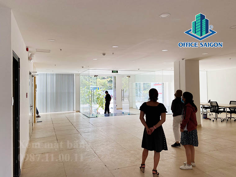 Mặt bằng 110m2 trệt tại văn phòng cho thuê G8 Tower quận Bình Thạnh