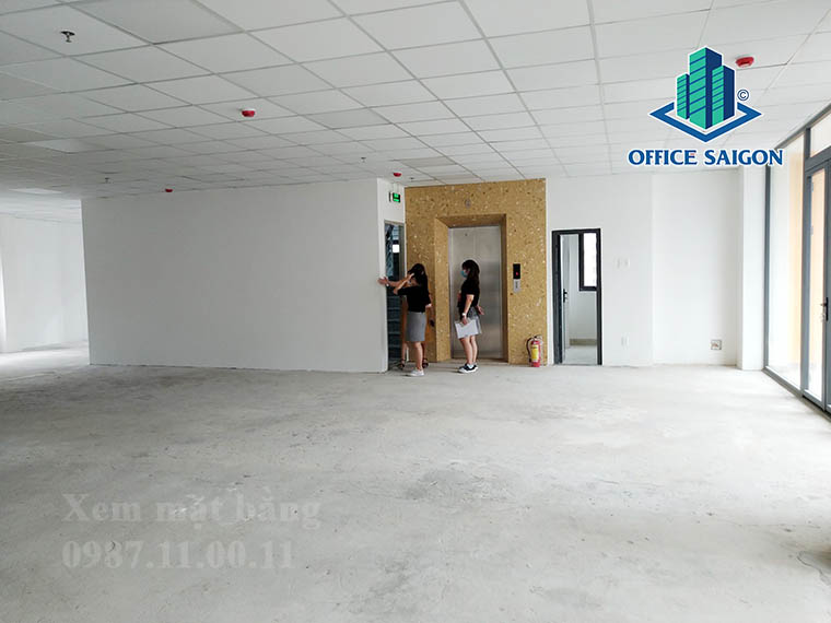 Mặt bằng 160m2 tại 5 văn phòng cho thuê G8 Tower quận Bình Thạnh
