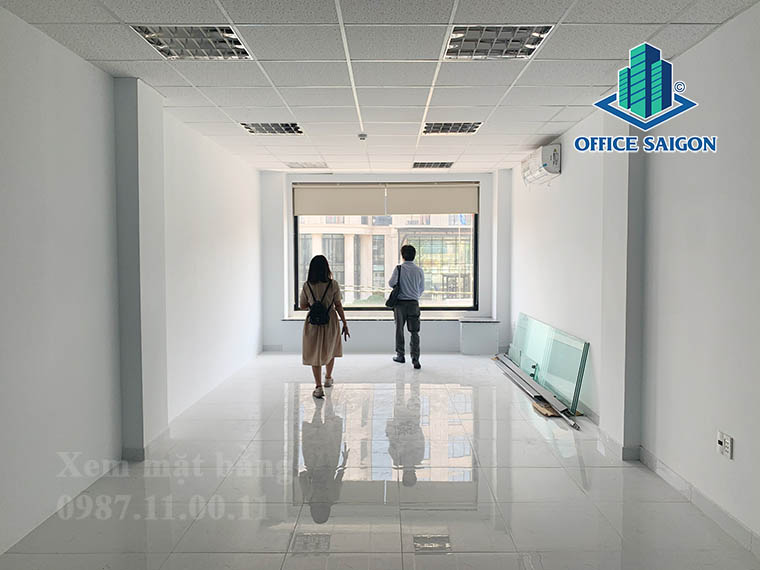 Mặt bằng 40m2 tại tầng 1 văn phòng cho thuê Việt Data building quận Bình Thạnh