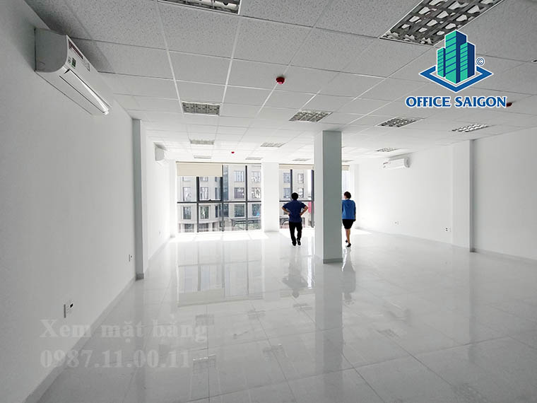 Mặt bằng 90m2 giá tốt tại tầng 2 văn phòng cho thuê Việt Data building quận Bình Thạnh