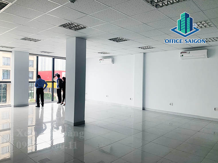 Mặt bằng 90m2 tại tầng 2 văn phòng cho thuê Việt Data building quận Bình Thạnh