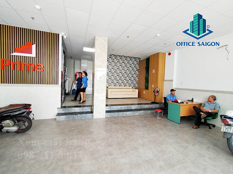 Tầng trệt văn phòng cho thuê Việt Data building quận Bình Thạnh