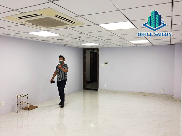 Mặt bằng tầng M văn phòng cho thuê ARC Real building quận Bình Thạnh