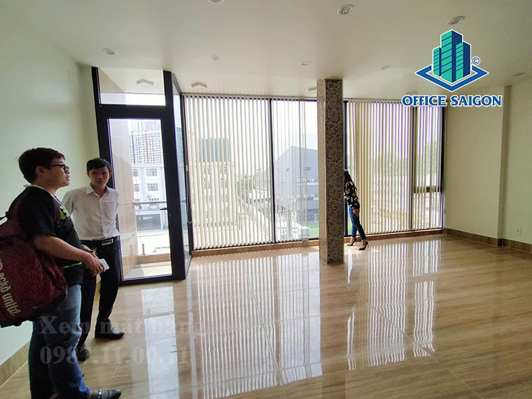 Mặt bằng trống 45m2 tại văn phòng cho thuê Nam Trung Tín building quận Bình Thạnh