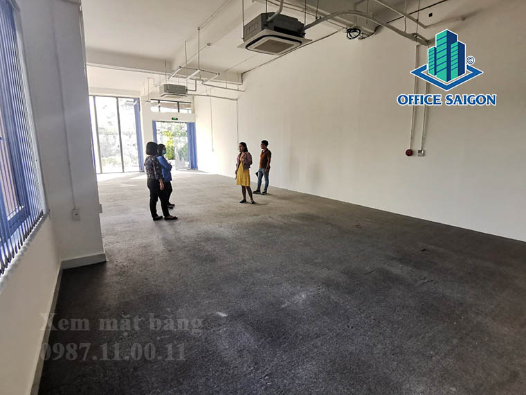 Mặt bằng tầng trệt gái ưu đãi tại văn phòng cho thuê Thái Sơn SP Building quận Bình Thạnh