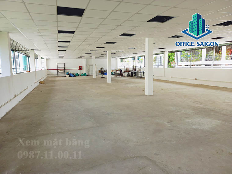 Mặt bằng trống tại tầng 3 văn phòng cho thuê Sabay NVT Building quận Phú Nhuận