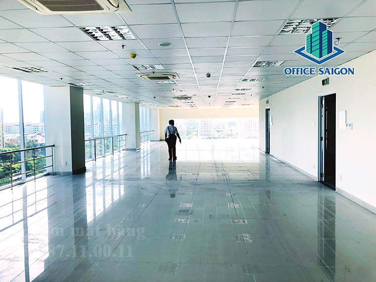 Mặt bằng 600m2 tại tầng 12 văn phòng cho thuê DHA Building quận 7