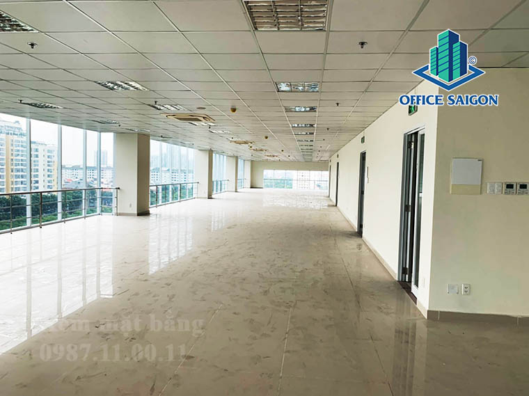 Mặt bằng tại tầng 9 văn phòng cho thuê DHA Building quận 7