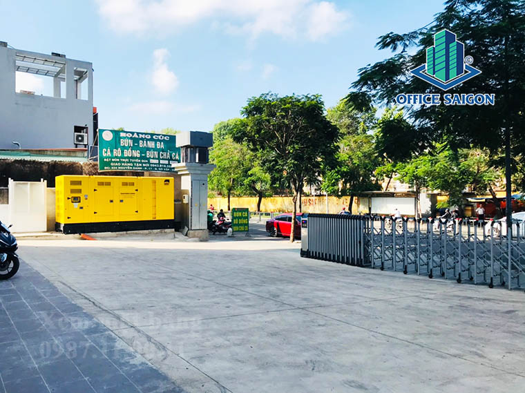 Máy phát điện tại văn phòng cho thuê MG Building Nguyễn Oanh quận Gò Vấp