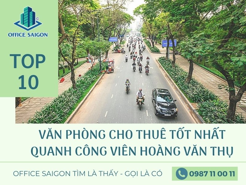 Văn phòng cho thuê nằm gần công Viên Hoàng Văn Thụ