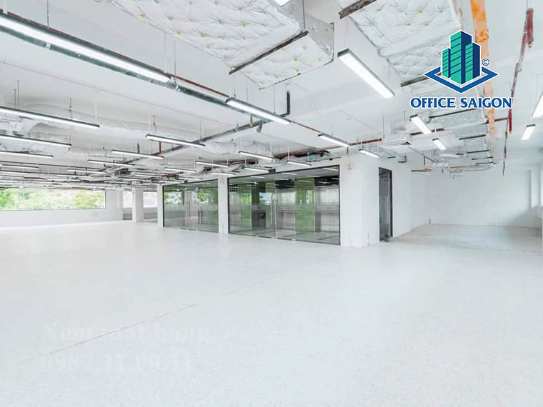 Mặt bằng trống tại tầng 2 văn phòng cho thuê BSI tower quận Thủ Đức