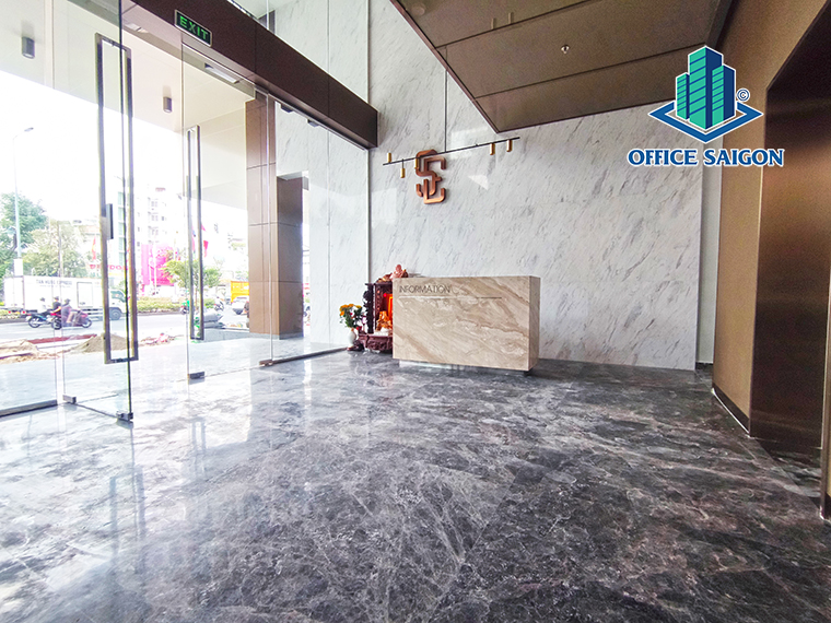 Tầng trệt tại văn phòng cho thuê The Six 8 Building quận Tân Bình