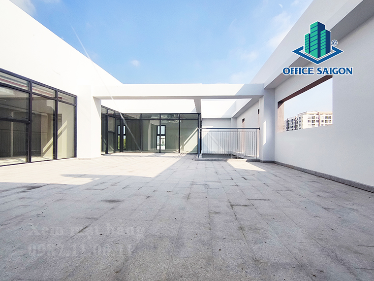 Mặt bằng trống tại văn phòng cho thuê The Six 8 Building quận Tân Bình