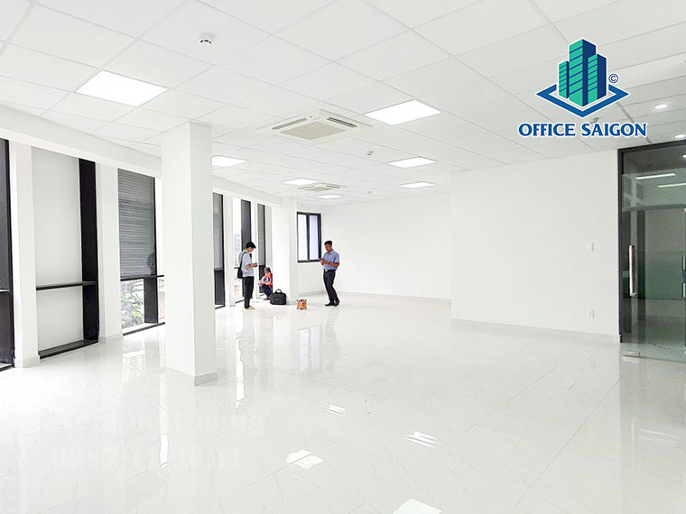 Mặt bằng trống tại văn phòng cho thuê Sabay Building Cửu Long quận Tân Bình