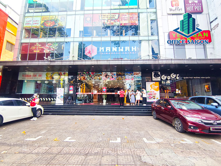 Lối vào văn phòng cho thuê Saigon Mall Building quận 3