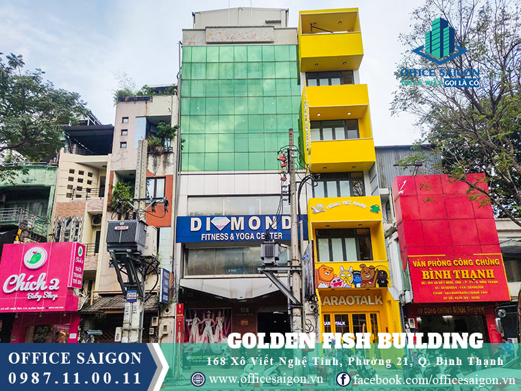 Vị trí tòa nhà Golden Fish Building