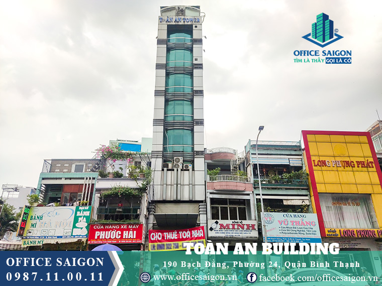 Vị trí tòa nhà Toàn An Building