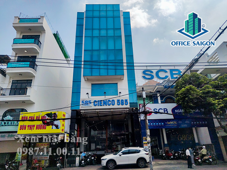 View cho thuê văn phòng toà nhà Cienco Quận Bình Thạnh
