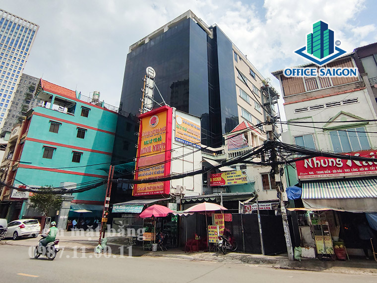 Góc nhìn bên phải cho thuê văn phòng toà nhà IOS Quận Bình Thạnh