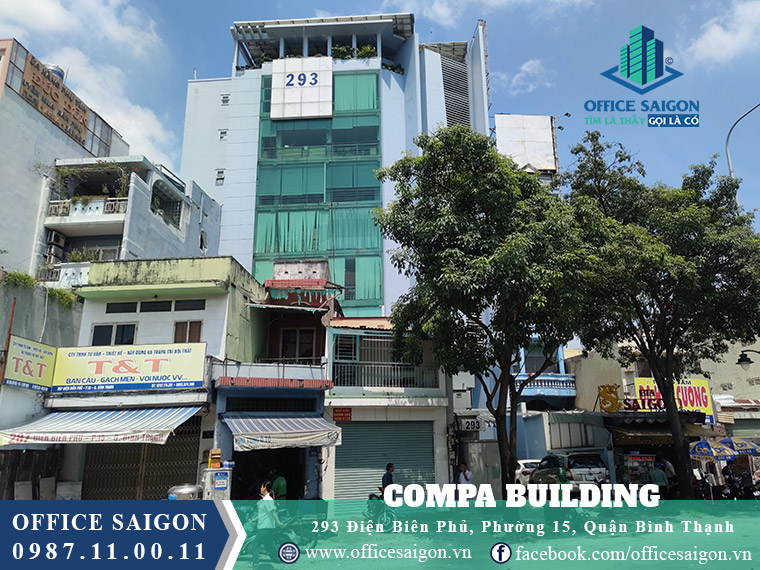 Vị trí tòa nhà Compa Building