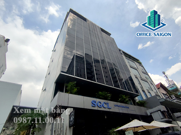 Góc nhìn bên trái cho thuê văn phòng toà nhà SGCL Quận Bình Thạnh