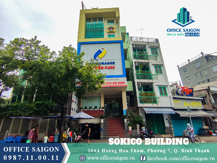 Vị trí tòa nhà Sokico Building