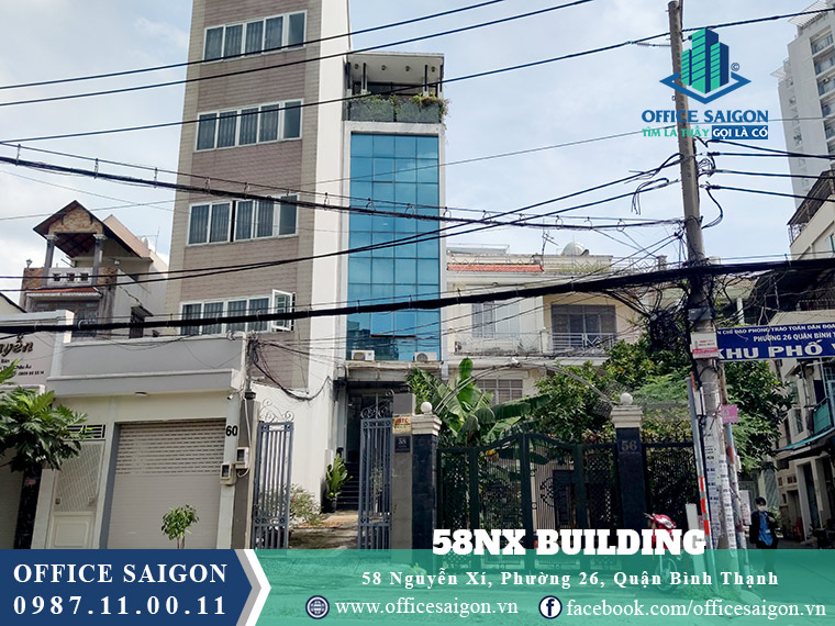 Vị trí tòa nhà 58NX Office Building