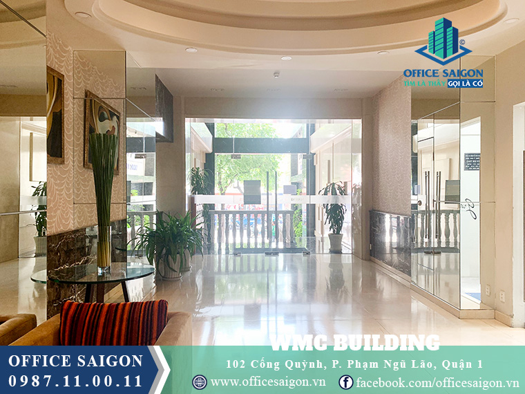 Nội thất văn phòng cho thuê toà nhà WMC Quận 1