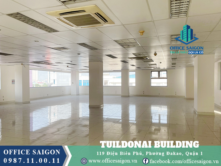 View sàn bên trong toà nhà Tuildonai cho thuê văn phòng Quận 1