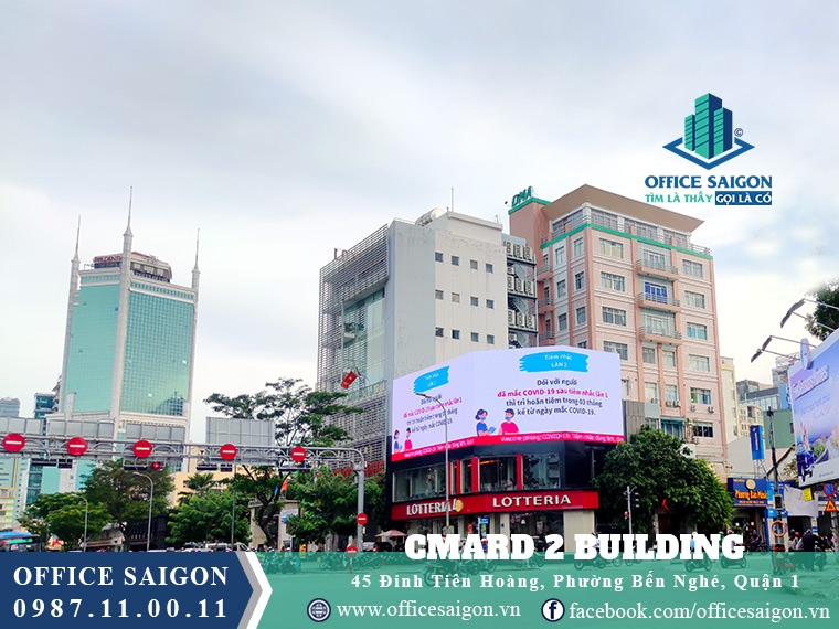 Văn phòng cho thuê quận 1 tại toà nhà Cmard 2 Building