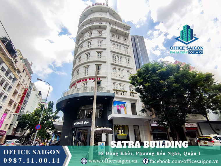 Vị trí tòa nhà Satra Building