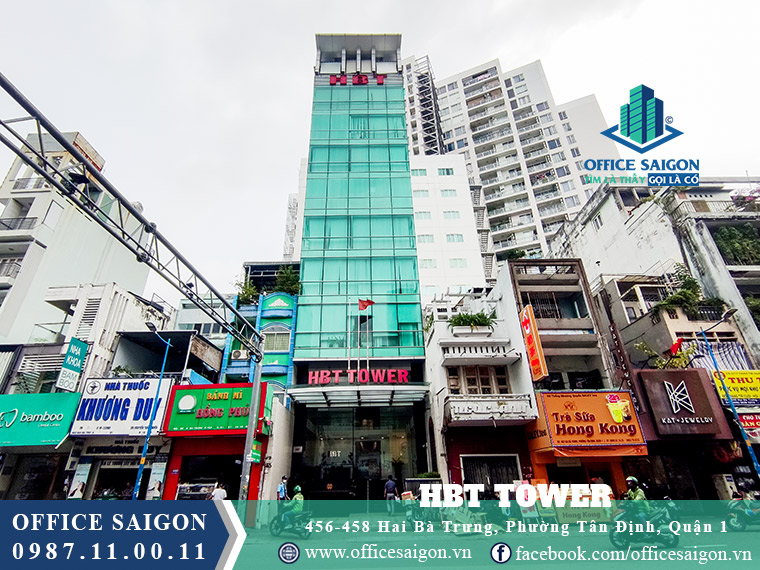Vị trí tòa nhà HBT Tower